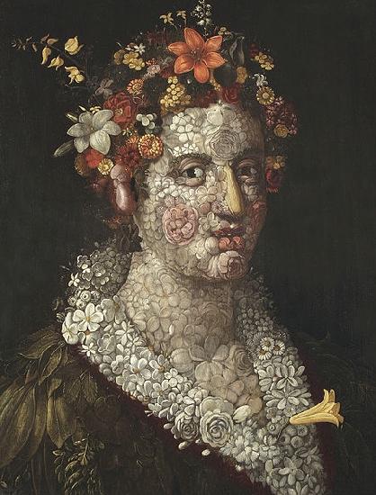 Giuseppe Arcimboldo Flora Germany oil painting art